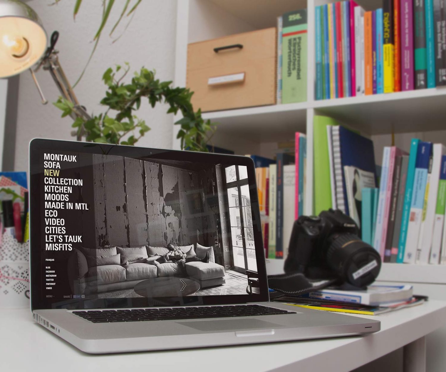 web design boha picsoul montreal collaboration